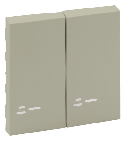 Legrand 864608 Wippe Serienschalter beleuchtet Niloe Step Sand