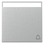 GIRA 367326 Wippe Symbol Klingel+BSF System 55 Farbe Alu