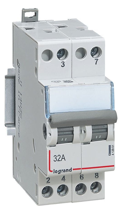 Legrand 412901 CX3 Wechselschalter 2We 32A AC-22A 2TE