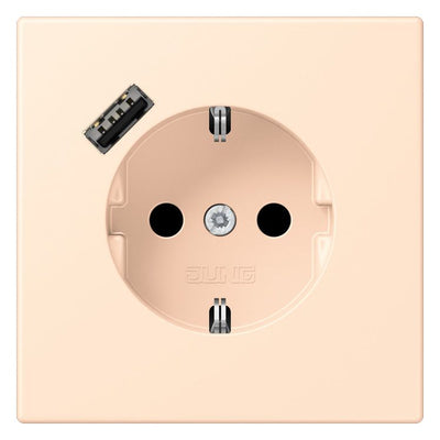 Jung LC1520-18A238 SCHUKO-Steckd.m.USB Typ A LC32123