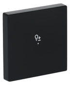 BJ 6234-10-885 Wippe 1f Dimmer schwarz matt Busch-free@home future linear