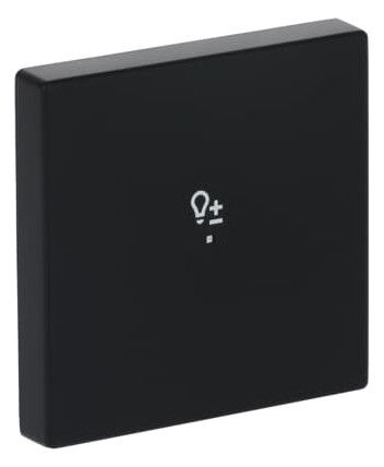 BJ 6234-10-885 Wippe 1f Dimmer schwarz matt Busch-free@home future linear