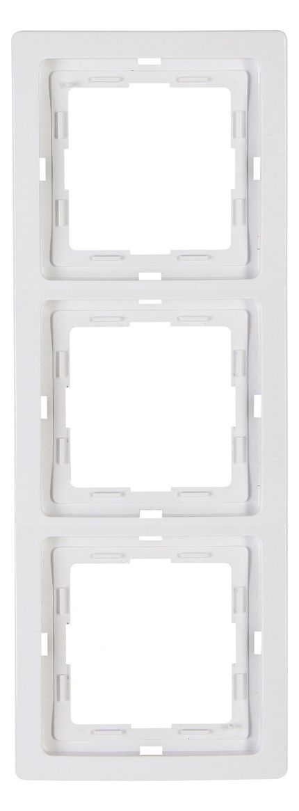 Kopp 400329066 VENEDIG Abdeckrahmen 3f reinweiß