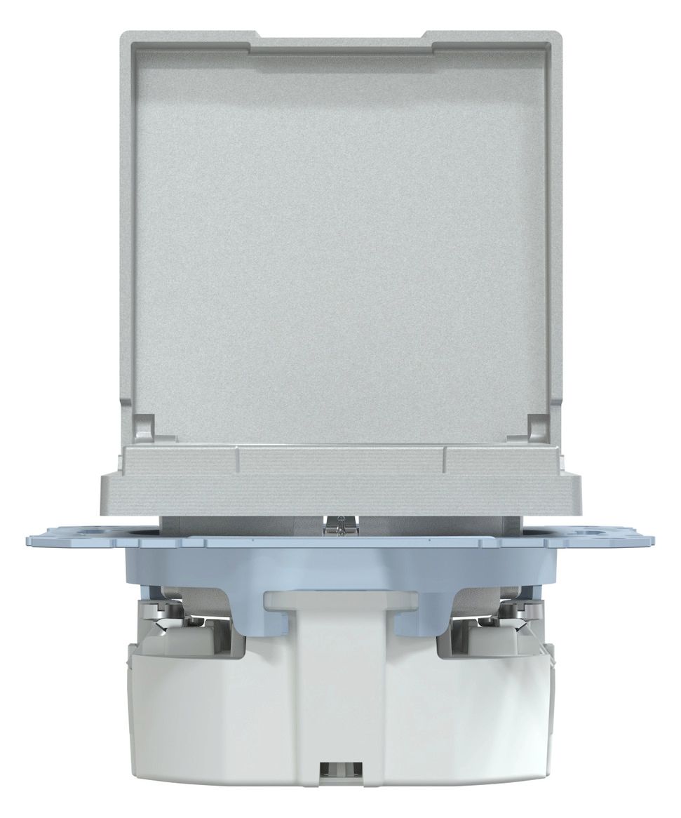 Mert MEG 2310-0460 SCHUKO-Steckdose BRS m.Klappdeckel StK aluminium System M