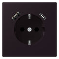 Jung LC1520-15CA248 SCHUKO-Steckd.m.USB Typ AC LC4320E