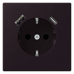 Jung LC1520-15CA248 SCHUKO-Steckd.m.USB Typ AC LC4320E