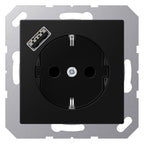 Jung A1520-18ASWM SCHUKOsteckdose m.USB Typ A