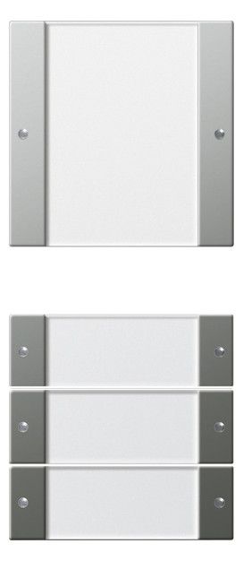 GIRA 2134600 Wippenset 4fach (1+3) BSF System 55 Klar/Edelstahl