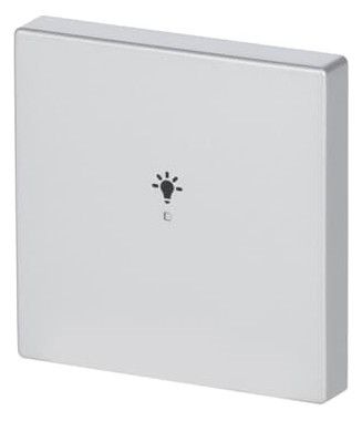 BJ 6231-10-83 Wippe 1-fach Licht Busch-free@home alusilber
