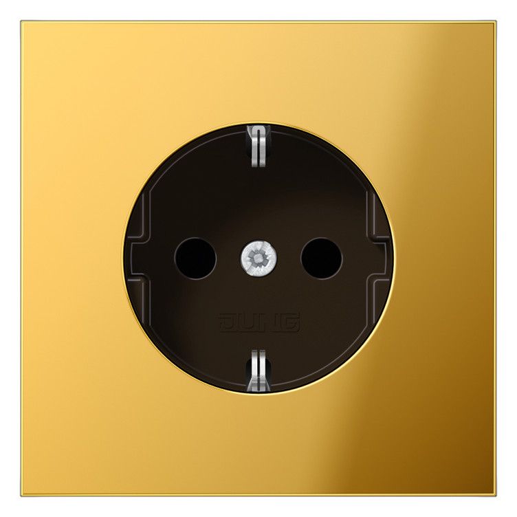 Jung GO1520 SCHUKO Steckdose LS goldfarben