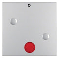 Berker 15771404 Wippe anschraubbar m.Linse rot+Aufdruck 0 B.7 alu matt