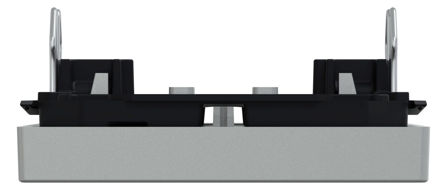 Mert 430760 Wippe m.Kontrollfenster+ Aufdr.Schlüssel aluminium System M
