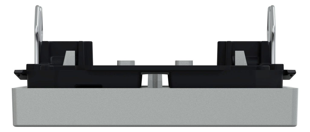 Mert 431760 Wippe m.Kontrollfenster+ Aufdr. Steckdose aluminium System M