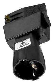 LEDXON Z-TRK-MNT-Stromauslass-B Schuko schwarz XTSA67S 8101919