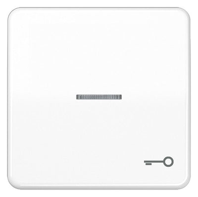 Jung CD590KO5TWW Wippe Symbol Tür m.Lichtleiter alpinweiß