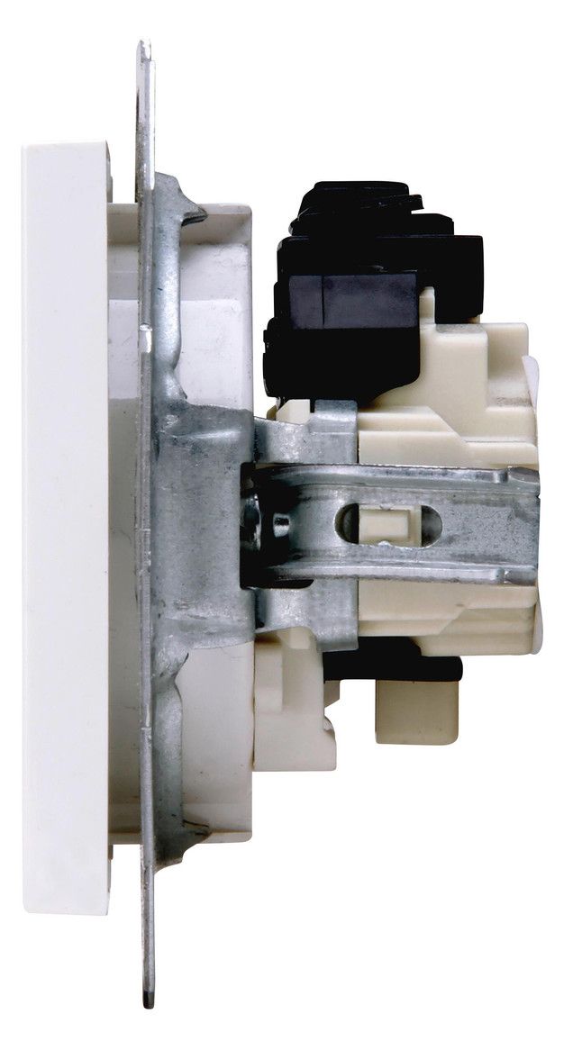 Kopp 948613001 HK07 Steckdose o.Schuko erh.Ber.schutz arktisweiß