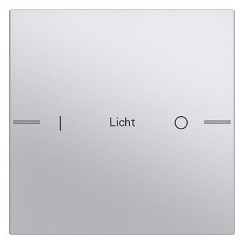 GIRA 576126 Wippenset 1fach indiv. Tastsensor4 System 55 Farbe Alu