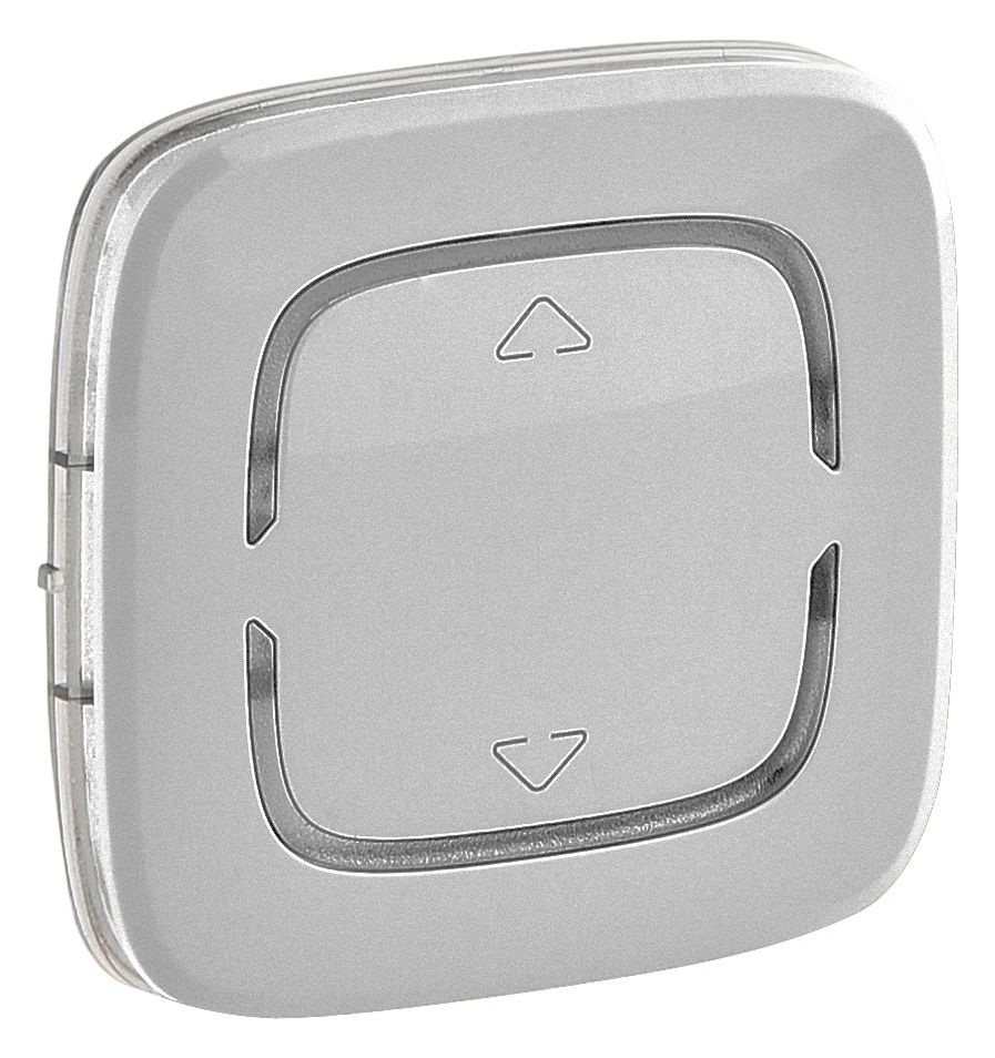 Legrand 755414 Wippe BUS/SCS m.Symbol Auf/Ab 2M Valena Allure Aluminium