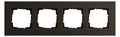 GIRA 0214127 Abdeckrahmen 4fach Esprit Aluminium Braun (eloxiert)