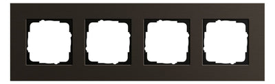 GIRA 0214127 Abdeckrahmen 4fach Esprit Aluminium Braun (eloxiert)