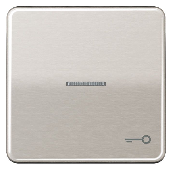 Jung CD590KO5TPT Wippe Symbol Tür m.Lichtleiter platin