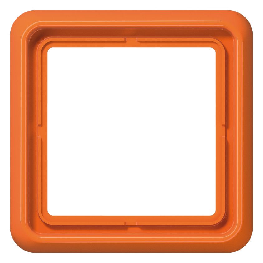 Jung CD581WUO Rahmen 1fach bruchsicher orange