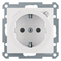 Berker 47088989 Steckdose SCHUKO+Fi u.erh.BS S.1 polarweiß glänzend