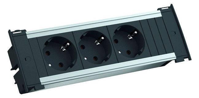 Bachmann 927.050 KAPSA 3xSchuko 0,2m GST18
