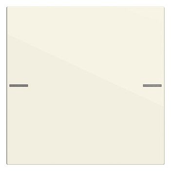 GIRA 575101 Wippenset 1fach Tastsensor4 System 55 Cremeweiß glänzend