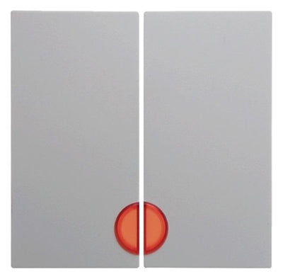 Berker 16278989 Wippe m.Linse rot S.1 polarweiß glänzend