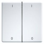 Eltako DW-FT55-wg+IO Doppelwippen 55er Design+E-Design55 reinweiß gl.30000987