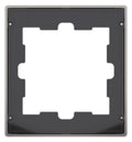 Mert MEG 4010-6550 D-Life Metall Rahmen 1fach Nickelmetallic