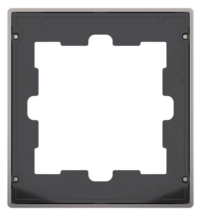 Mert MEG 4010-6550 D-Life Metall Rahmen 1fach Nickelmetallic
