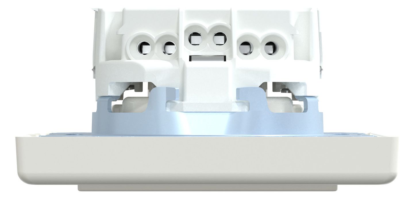 Mert MEG 2401-1419 SCHUKO-Steckdose SK volle Platte polarweiß glänz. M-SMART