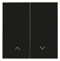 Panasonic WDTR00221EBE-EU1 Plus 55 Wippe matt schwarz m.Symbol Jalousie