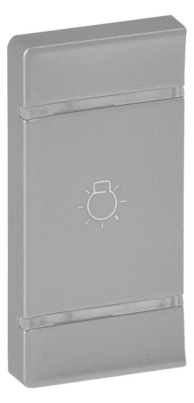 Legrand 755527 Wippe BUS/SCS m.Symbol Licht 1M links Valena Life Aluminium