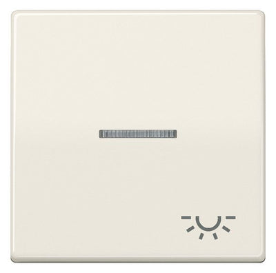 Jung ABAS591KO5L Wippe Symbol Licht m.Lichtleiter AS antibakteriell weiß