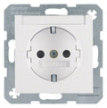 Berker 47491909 Steckdose SCHUKO m.B-feld+erh.BS S.1/B.3/B.7 polarw.mt
