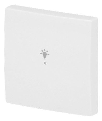 BJ 6231-10-914 Wippe 1f Licht alpinweiß Busch-free@home balance SI