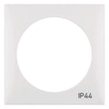 Berker 918272599 Rahmen 1fach m.Aufdruck IP44 Integro Flow polarweiß glänzend