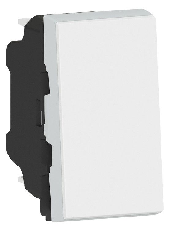 Legrand 078710L Wechselschalter 10A SL 1-modulig bel. antibakt Mosaic ultraweiß