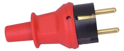 Kopp 173012004 Schuko Stecker Einsatz Polyamid/Kappe SEBS bruchfest 2 Schukos