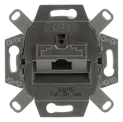 BJ 0218/11-101 UAE-Anschlussdosen Kat.6 1f metall