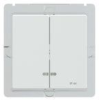 Mert MEG 3424-0325 Doppelwippe m.Ko.- fenster IP44 aktivweiß glänzend System M