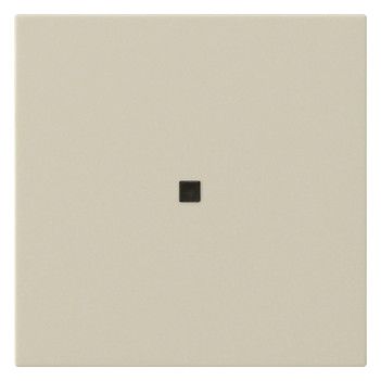 GIRA 537101 Wippe 1fach unbedruckt KF System 55 Cremeweiß glänzend