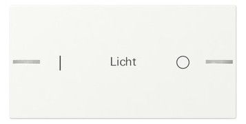 GIRA 862227 Wippe Wippenset 2f indiv.Tastsens.4.55 Reinweiß m