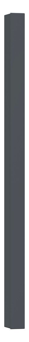 Mert MEG 4025-3614 M-Pure-Rahmen 2fach o.Mittelsteg anthrazit