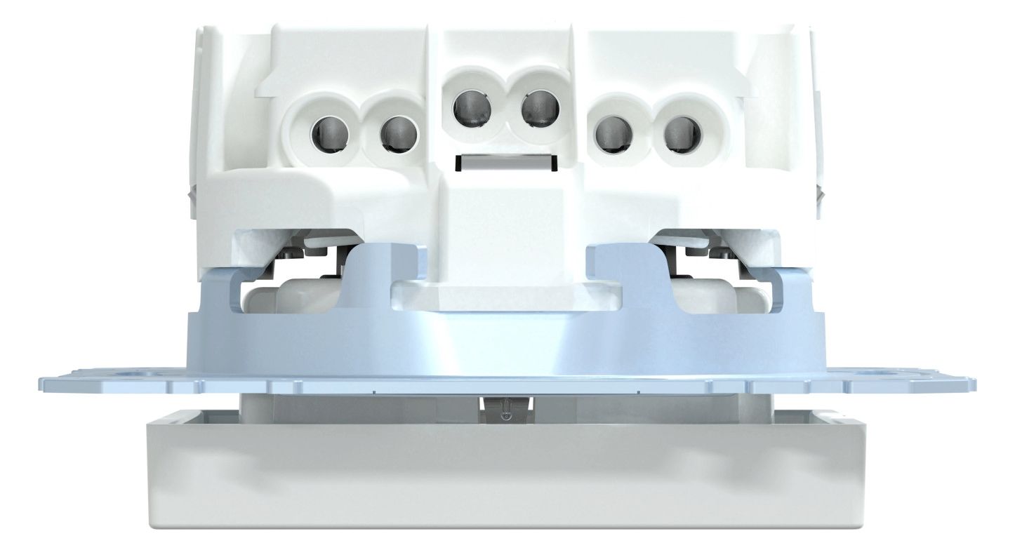 Mert MEG 2350-0325 SCHUKO-Steckdose+Kz Computer BRS StK aktivweiß gl.Sys.M
