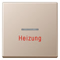 Jung A590HCH Wippe Heizung Notschalter m.Lichtleiter Serie A champagner