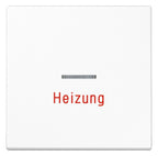 Jung LS990HWW Wippe Heizung Notschalter m.Lichtleiter alpinweiß